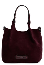 Load image into Gallery viewer, Suede shoulder bag