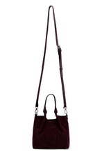 Load image into Gallery viewer, Suede shoulder bag