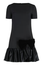 Load image into Gallery viewer, Mini dress in crepe couture