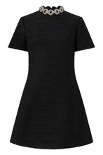 Load image into Gallery viewer, Short dress in cotton tweed