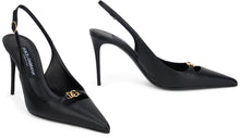 Load image into Gallery viewer, Leather pumps with logo