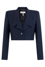 Load image into Gallery viewer, Crop jacket in wool