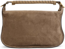 Load image into Gallery viewer, Small Marcie shoulder bag in suede