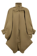 Load image into Gallery viewer, Oversized coat in poplin