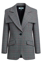 Load image into Gallery viewer, Checkered blazer in wool