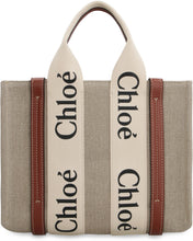 Load image into Gallery viewer, Woody linen tote bag