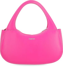 Load image into Gallery viewer, Micro Baguette Swipe leather bag