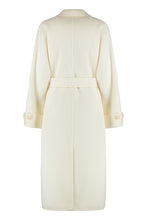 Load image into Gallery viewer, Overcoat made of a wool blend fabric.
