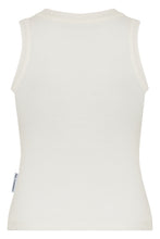 Load image into Gallery viewer, Ribbed tank top with rhinestones