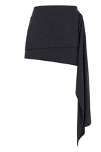 Load image into Gallery viewer, Skirt with asymmetric cut