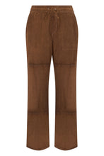 Load image into Gallery viewer, Straight suede goat pants
