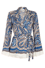 Load image into Gallery viewer, Silk jacket with print