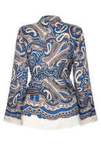 Load image into Gallery viewer, Silk jacket with print