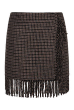 Load image into Gallery viewer, Mini fringed skirt