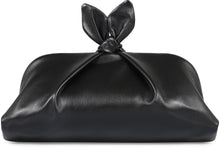 Load image into Gallery viewer, Bow Tie leather clutch