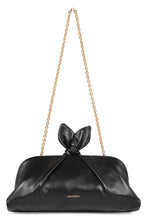 Load image into Gallery viewer, Bow Tie leather clutch
