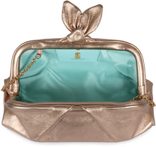 Load image into Gallery viewer, Bow Tie leather clutch