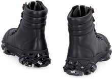 Load image into Gallery viewer, Diamond x Hike/F - Leather ankle boots