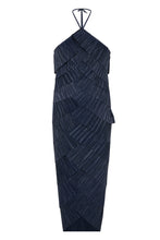 Load image into Gallery viewer, Pleated fabric midi dress