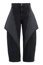 Load image into Gallery viewer, Cotton cropped jeans