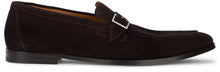Load image into Gallery viewer, Suede loafers with buckle
