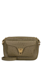 Load image into Gallery viewer, Beat Ostrich leather crossbody bag