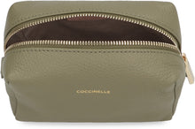 Load image into Gallery viewer, Leather wash bag