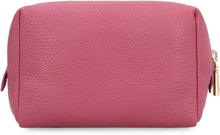Load image into Gallery viewer, Leather wash bag