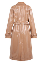Load image into Gallery viewer, Trench in eco-leather laminated