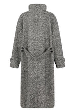 Load image into Gallery viewer, Long double-breasted coat in wool blend