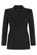 Load image into Gallery viewer, Double-breasted wool blazer