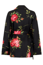 Load image into Gallery viewer, Silk floral jacket