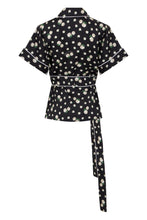 Load image into Gallery viewer, Silk blouse with floral print