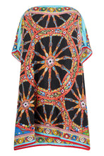 Load image into Gallery viewer, Silk kaftan with print