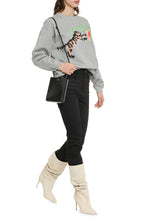 Load image into Gallery viewer, Cotton crew-neck sweatshirt