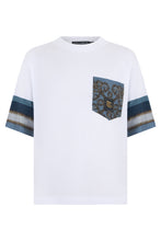 Load image into Gallery viewer, T-shirt in cotton and silk blend