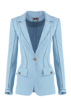 Load image into Gallery viewer, Single-breasted one button jacket