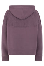 Load image into Gallery viewer, Hoodie with half zip in cotton