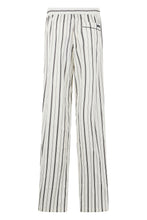 Load image into Gallery viewer, Cotton and silk striped pants