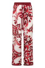 Load image into Gallery viewer, Printed silk trousers