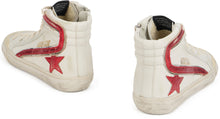 Load image into Gallery viewer, High leather sneaker slides