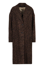 Load image into Gallery viewer, Single-breasted cocoon coat in wool