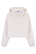 Load image into Gallery viewer, Cropped hoodie in cotton