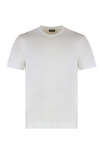 Load image into Gallery viewer, Crew neck T-shirt in cotton