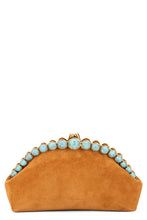 Load image into Gallery viewer, Leather clutch handbag
