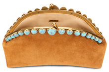 Load image into Gallery viewer, Leather clutch handbag