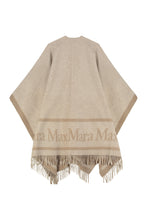 Load image into Gallery viewer, Poncho in wool jacquard