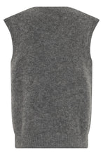 Load image into Gallery viewer, Sleeveless sweater in wool blend