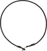 Load image into Gallery viewer, Braided leather necklace