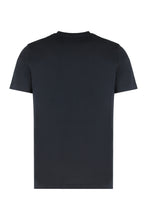 Load image into Gallery viewer, T-shirt with flocked logo in cotton
